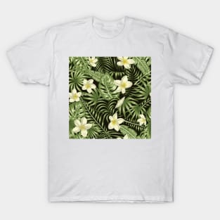 Floral Aesthetic Pattern T-Shirt